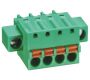 PCB Terminal Blocks, Connectors and Fuse Holders - Pluggable Cable Mounting - Pluggable (Female) - TLPSW-101V-17P - 17 Pole Pluggable type Horizontal 3.81mm pitch 12A(UL) 300V(UL)