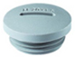 Grey RAL 7001 Blanking Plug